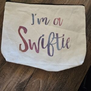 I'm a Swiftie Canvas Pouch Unused